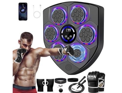 Smart music boxing machine for - music,